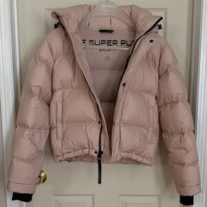 TNA Light Pink Puffer Jacket